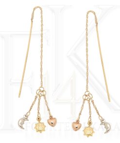 Aretes de Oro Joyeria Fina Joyas FourteenKarat 14 Kilates