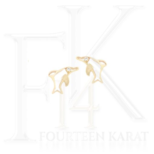 Aretes de Oro Joyeria Fina Joyas FourteenKarat 14