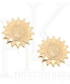 Aretes de Oro Joyeria Fina Joyas FourteenKarat 14
