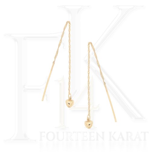 Aretes de Oro Joyeria Fina Joyas FourteenKarat 14 Kilates