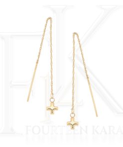 Aretes de Oro Joyeria Fina Joyas FourteenKarat 14 Kilates