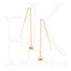 Aretes de Oro 14k, Aretes de Oro estilo Violadores con Elefante - Joyería Fina